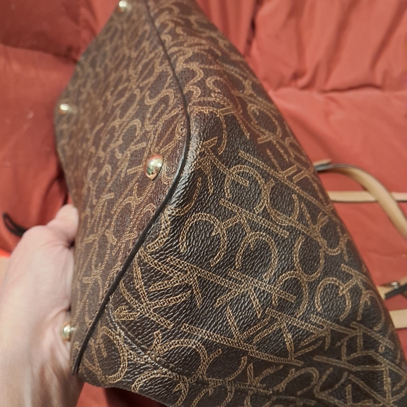 Calvin Klein Brown Satchel Bag - Picture 12 of 16